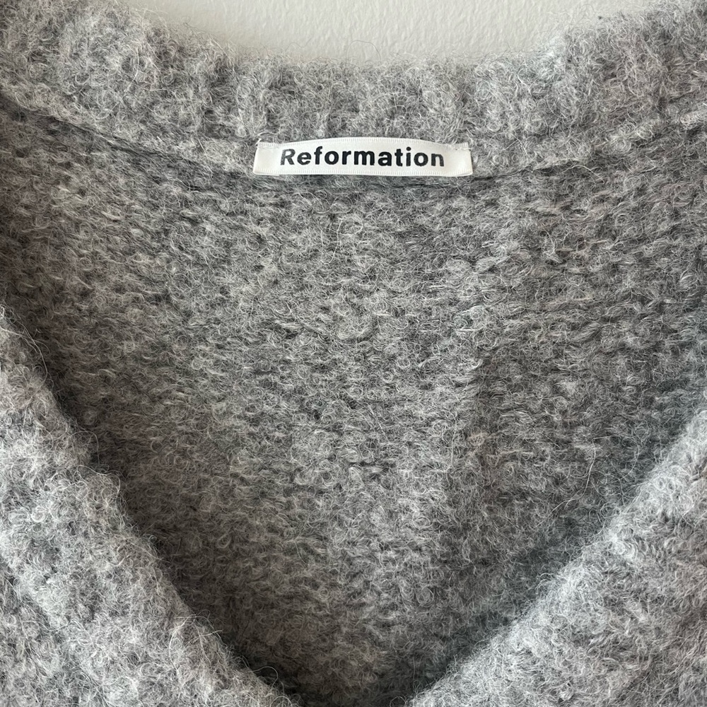 Reformation Amelia Alpaca Wool Sweater - Picture 6 of 8